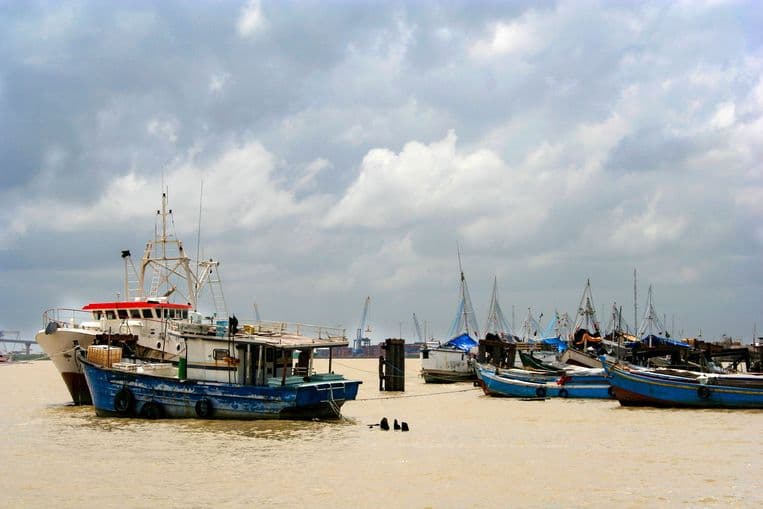 Bouw van Guyanese boten